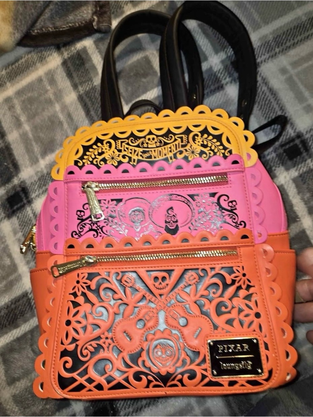 Loungefly Disney coco papel Picado backpack